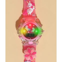 Babyhug Unisex Free Size Digital Watch - Blue