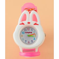 Babyhug Free Size Analog Watch - Pink