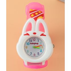 Babyhug Free Size Analog Watch - Pink