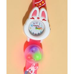 Babyhug Free Size Analog Watch - Pink