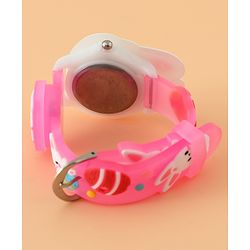 Babyhug Free Size Analog Watch - Pink