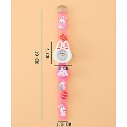 Babyhug Free Size Analog Watch - Pink
