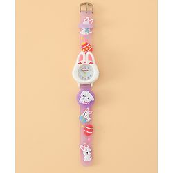 Babyhug Free Size Analog Watch - Pink