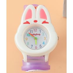 Babyhug Free Size Analog Watch - Pink