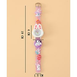 Babyhug Free Size Analog Watch - Pink