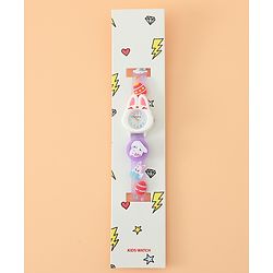 Babyhug Free Size Analog Watch - Pink