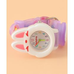 Babyhug Free Size Analog Watch - Pink