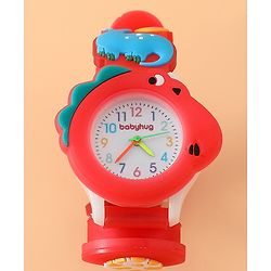 Babyhug Free Size Analog Watch - Red
