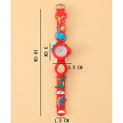Babyhug Free Size Analog Watch - Red