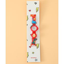 Babyhug Free Size Analog Watch - Red