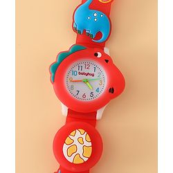 Babyhug Free Size Analog Watch - Red