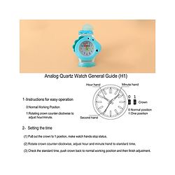 Babyhug Free Size Analog Watch - Red