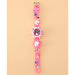 Babyhug Free Size Digital Watch - Pink