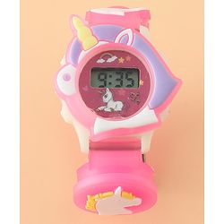 Babyhug Free Size Digital Watch - Pink