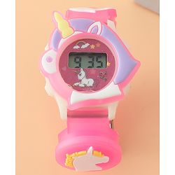 Babyhug Free Size Digital Watch - Pink