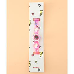 Babyhug Free Size Digital Watch - Pink