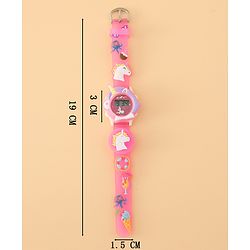 Babyhug Free Size Digital Watch - Pink
