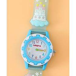 Babyhug Free Size Analog Watch - Light Blue