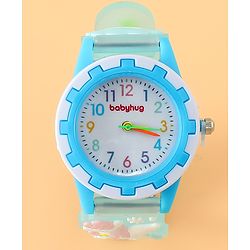 Babyhug Free Size Analog Watch - Light Blue