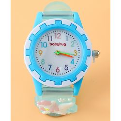 Babyhug Free Size Analog Watch - Light Blue