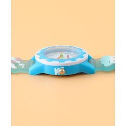 Babyhug Free Size Analog Watch - Light Blue
