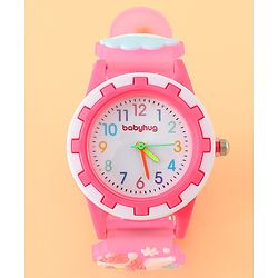 Babyhug Free Size Analog Watch - Light Blue