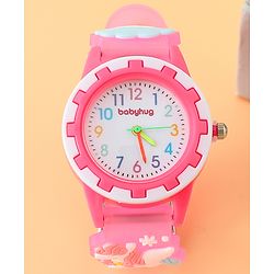Babyhug Free Size Analog Watch - Light Blue