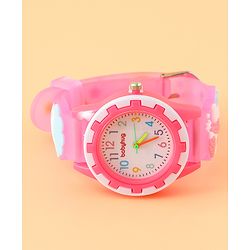 Babyhug Free Size Analog Watch - Light Blue