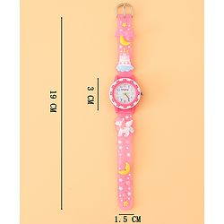 Babyhug Free Size Analog Watch - Light Blue