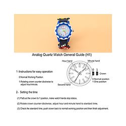 Babyhug Free Size Analog Watch - Blue