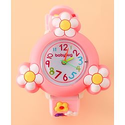 Pine Kids Free Size Analog Watch - Pink