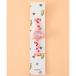 Pine Kids Free Size Analog Watch - Pink