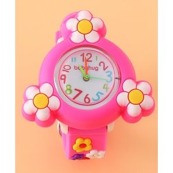 Pine Kids Free Size Analog Watch - Pink
