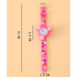 Pine Kids Free Size Analog Watch - Pink