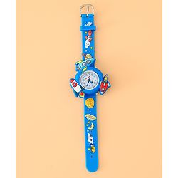 Babyhug Free Size Analog Watch - Blue
