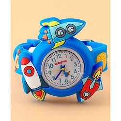 Babyhug Free Size Analog Watch - Blue