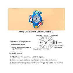 Babyhug Free Size Analog Watch - Blue