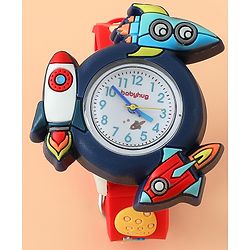 Babyhug Free Size Analog Watch - Blue