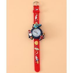 Babyhug Free Size Analog Watch - Blue
