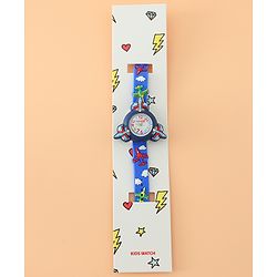 Babyhug Boys Free Size Analog Watch - Blue