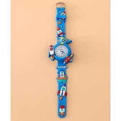 Babyhug Boys Free Size Analog Watch - Light Blue