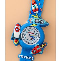 Babyhug Boys Free Size Analog Watch - Light Blue