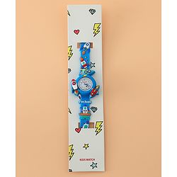 Babyhug Boys Free Size Analog Watch - Light Blue