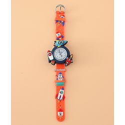 Babyhug Boys Free Size Analog Watch - Light Blue