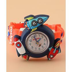 Babyhug Boys Free Size Analog Watch - Light Blue