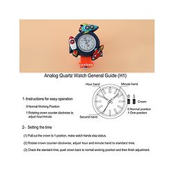 Babyhug Boys Free Size Analog Watch - Light Blue