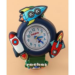 Babyhug Boys Free Size Analog Watch - Light Blue