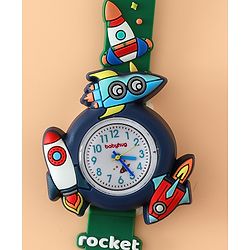 Babyhug Boys Free Size Analog Watch - Light Blue