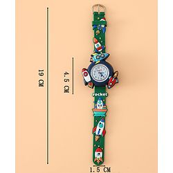 Babyhug Boys Free Size Analog Watch - Light Blue