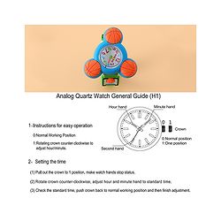Babyhug Boy Free Size Analog Watch - Green